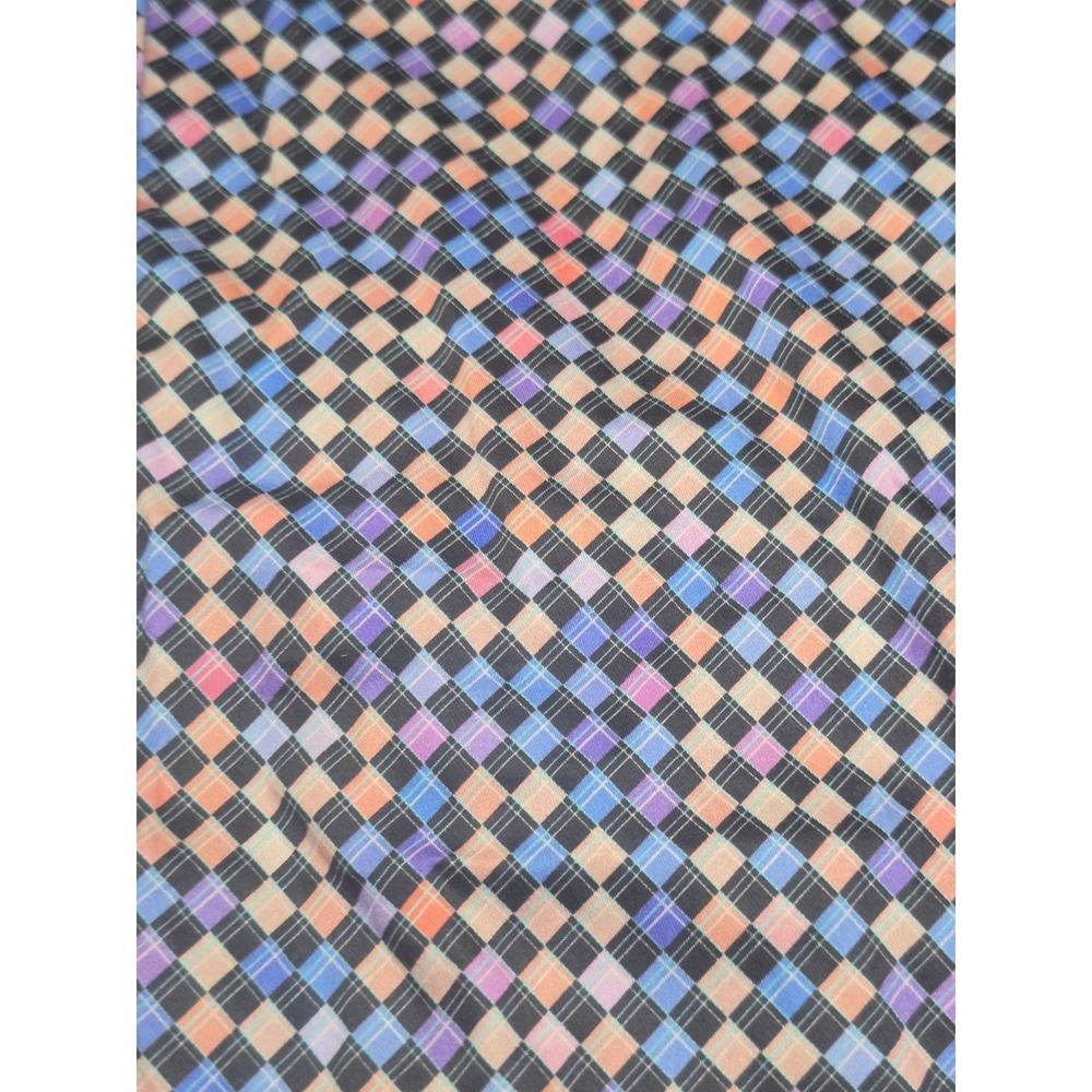 Robert Graham Finnegan Multi Color Diamond Print Shirt Tailored Fit Mens L New - Picture 3 of 10